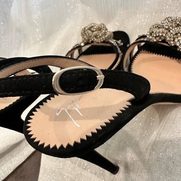 GIUSEPPE ZANOTTI FOR WOMEN DIAMOND KNOTT HEELS - Picture 6 of 7